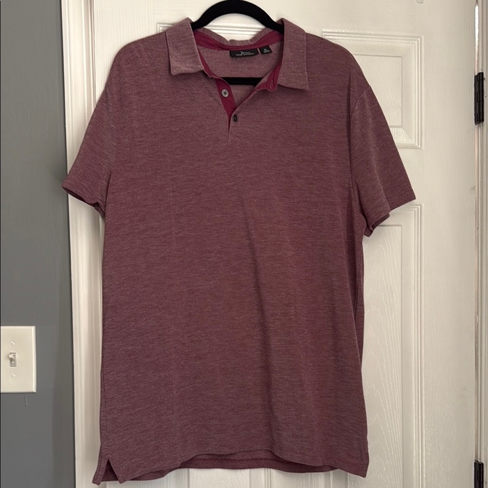 Marc Anthony Burgundy Polo Shirt